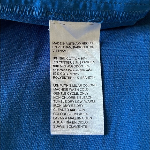 WHBM Comfort Stretch Slim Trouser Pants ~ Size 16 Regular ~ Skyline ~ Pockets - Picture 6 of 6